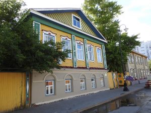Kazan. Tatarske domy