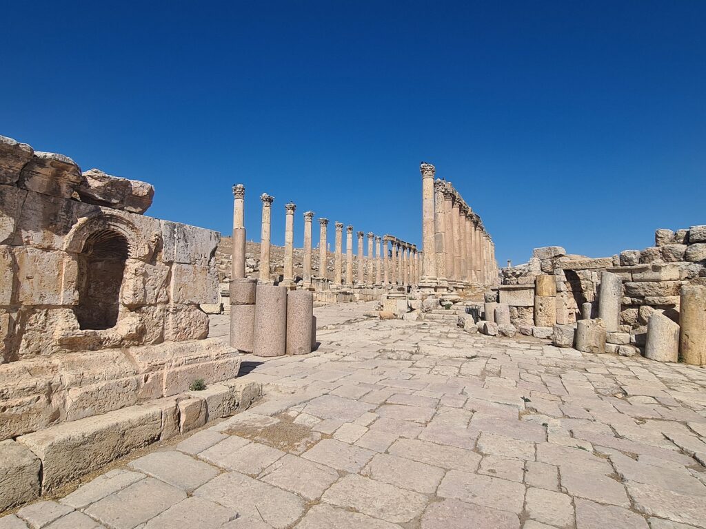 Antické mesto Jerash nám vyrazilo dych