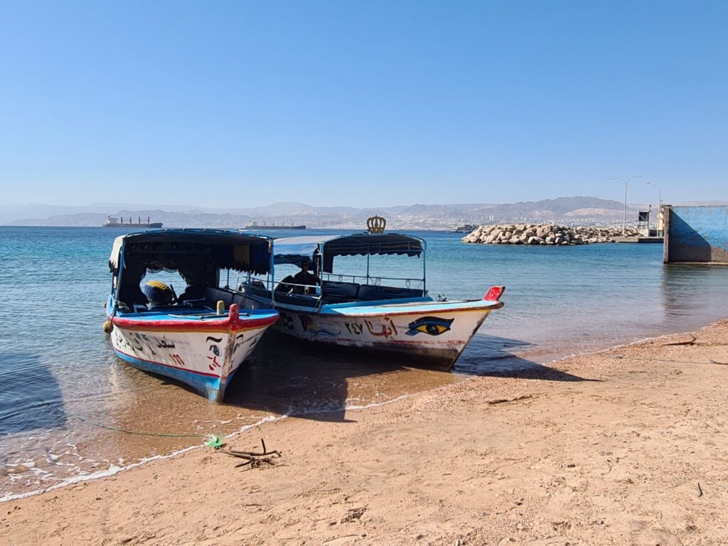 Aqaba, breh Červeného mora